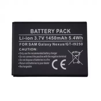 Bateria para Samsung Galaxy Nexus da extra digital, modelo DV00DV6075, bateria de substituição de alta capacidade