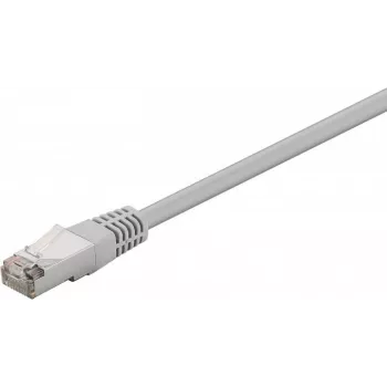 Cabo de rede goobay CAT 5e blindado Twisted-Pair (F/UTP) 50cm cinzento