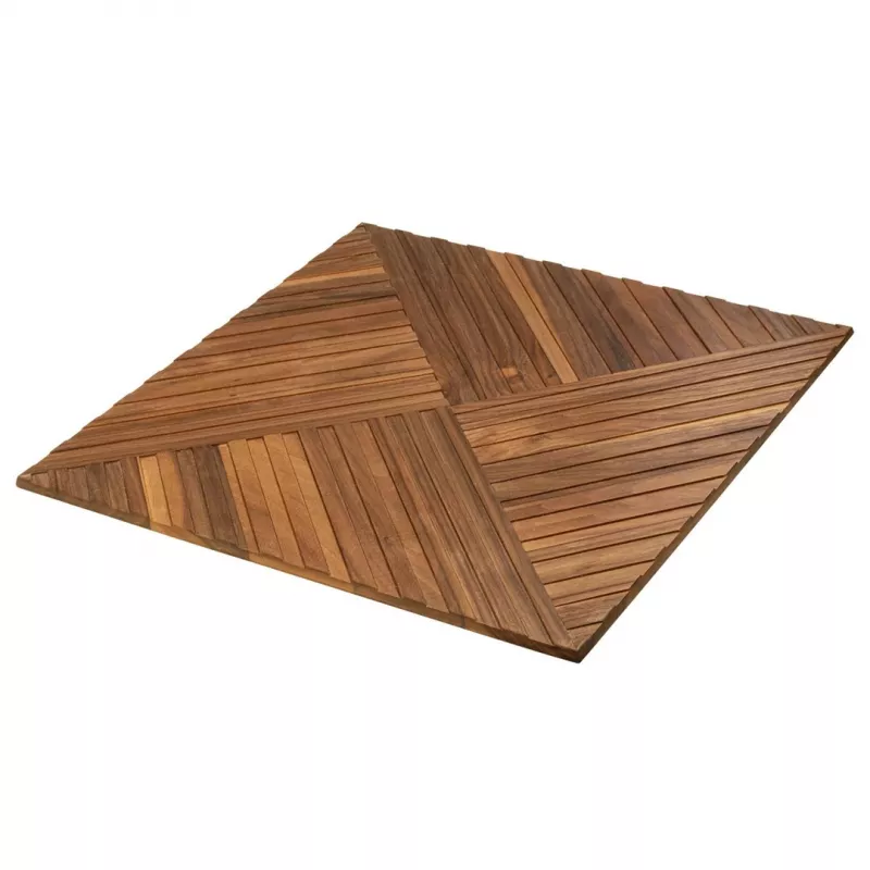 ARTELEGNO Base para pratos em madeira de nogueira 33 cm