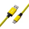 Cabo USB Cablemod CM-PKCA-CYAY-KY150KY-R 1,5 m USB A USB C amarelo (CM-PKCA-CYAY-KY150KY-R)
