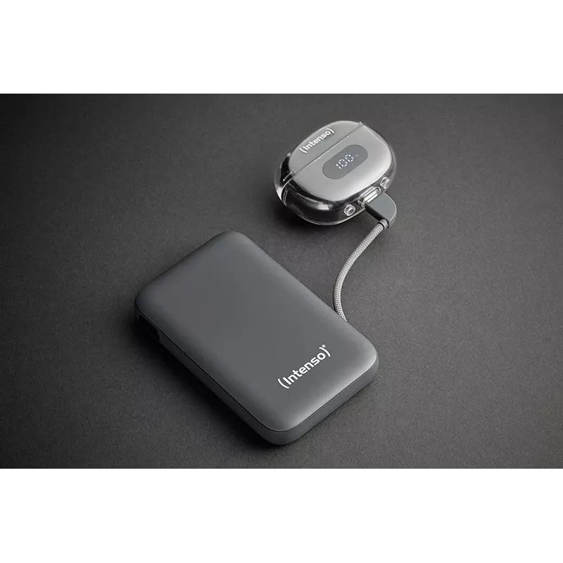Powerbank USB 10000 mAh/cinzento S10000 7333034 Intenso
