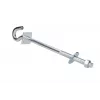 Ganchos para cabos Extralink EX.6433 aço inoxidável mesa/parede 12 mm de largura