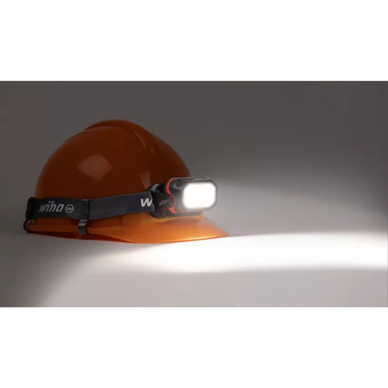 Wiha 45700 lanterna de cabeça 500 lm, com sensor de movimento