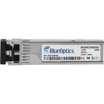 Transceptor SFP BlueOptics BO05C856S5D 1000BASE-SX 850 nm, módulo Gigabit multimodo