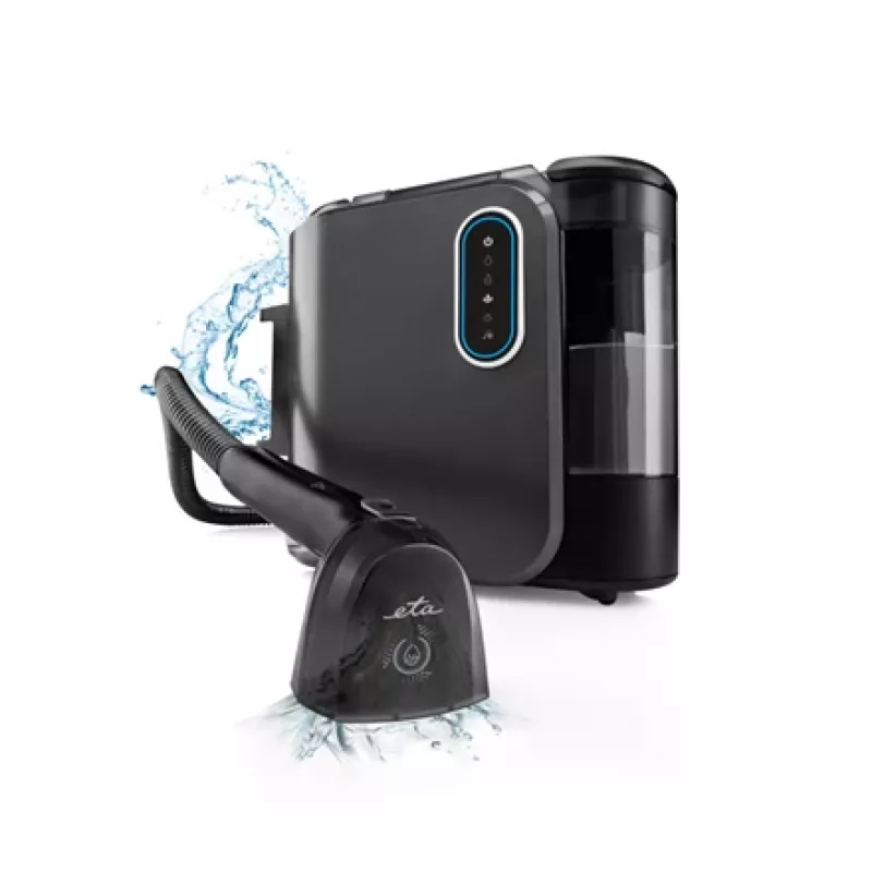 ETA | Limpador a vapor multiusos | ETA721490000 Steam&Clean | Aspirador | 2000 W | Preto | Capacidade do depósito de água 1,3 L