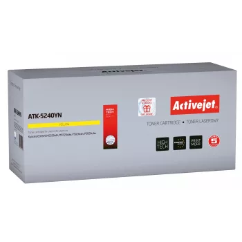 Toner Activejet ATK-5240YN (substituto do Kyocera TK-5240Y; Supreme; 3000 páginas; amarelo)