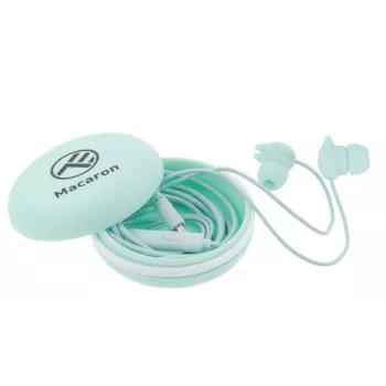 Headset Tellur Auscultadores In-Ear Macaron azul TLL162132