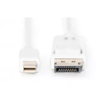 Cabo de ligação DisplayPort Digitus AK-340102-010-W