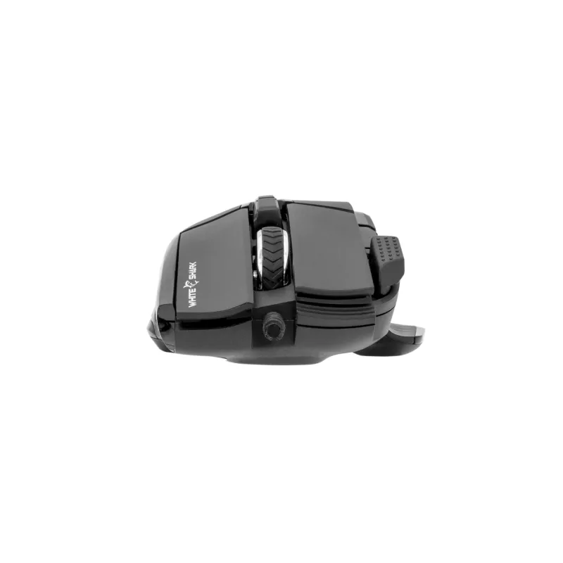 Rato White Shark MARROK preto USB Type-A