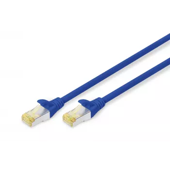 Cabo de rede Digitus CAT 6A S/FTP RJ-45 Cat6a 10m azul