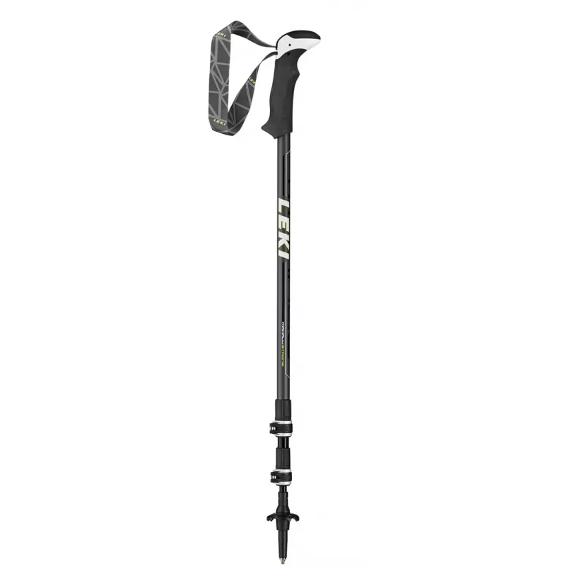 Bastão de trekking LEKI Wanderstock Makalu FX TA telescópico unissexo 255 g 110-145 cm