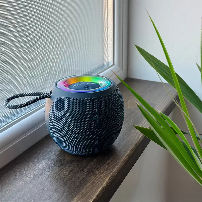 Coluna portátil Tellur Mirage Bluetooth 12W azul