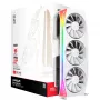 Placa gráfica XFX Radeon RX 9070 XT — 16 GB GDDR6, 256 bits, PCIe x16, 3 ventoinhas, branco, 360 mm