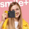 Máquina fotográfica instantânea Kodak SMILE+ 2x3 preta — máquina fotográfica instantânea portátil com impressões 2×3