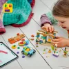 LEGO Friends Quiosque de Smoothies da Praia Conjunto de brincar para crianças com comida de brinquedo, ideia de presente para meninas e meninos a partir dos 6 anos, com 2 minifiguras, uma figura de tartaruga e um