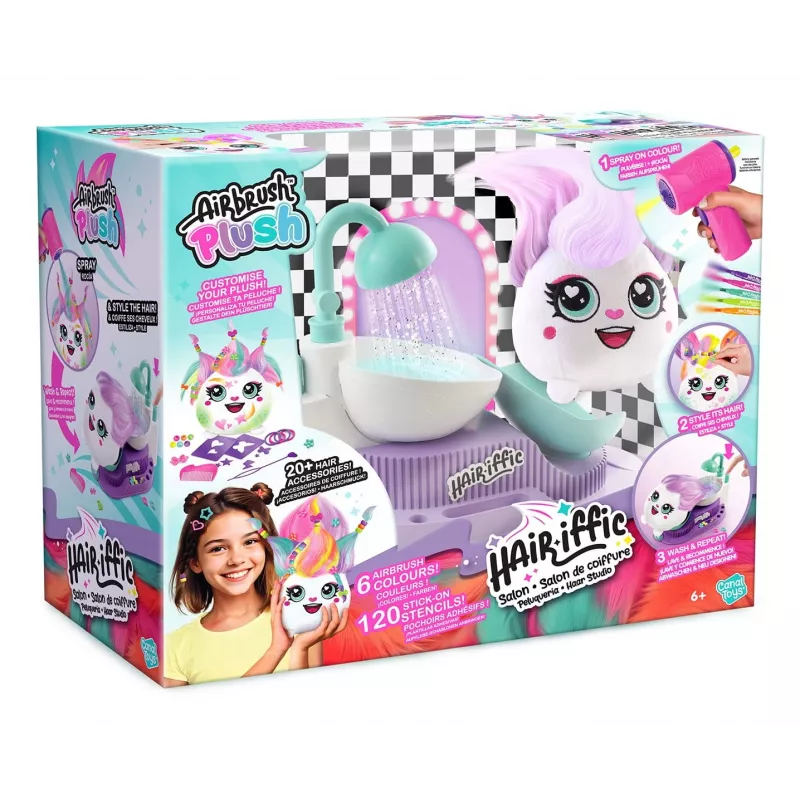 Conjunto de role-play Canal Toys Airbrush Plush AIR 044 salão de penteados