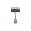 Adaptador USB-C para VGA DIGITUS DA-70853, Full HD 1080p, preto