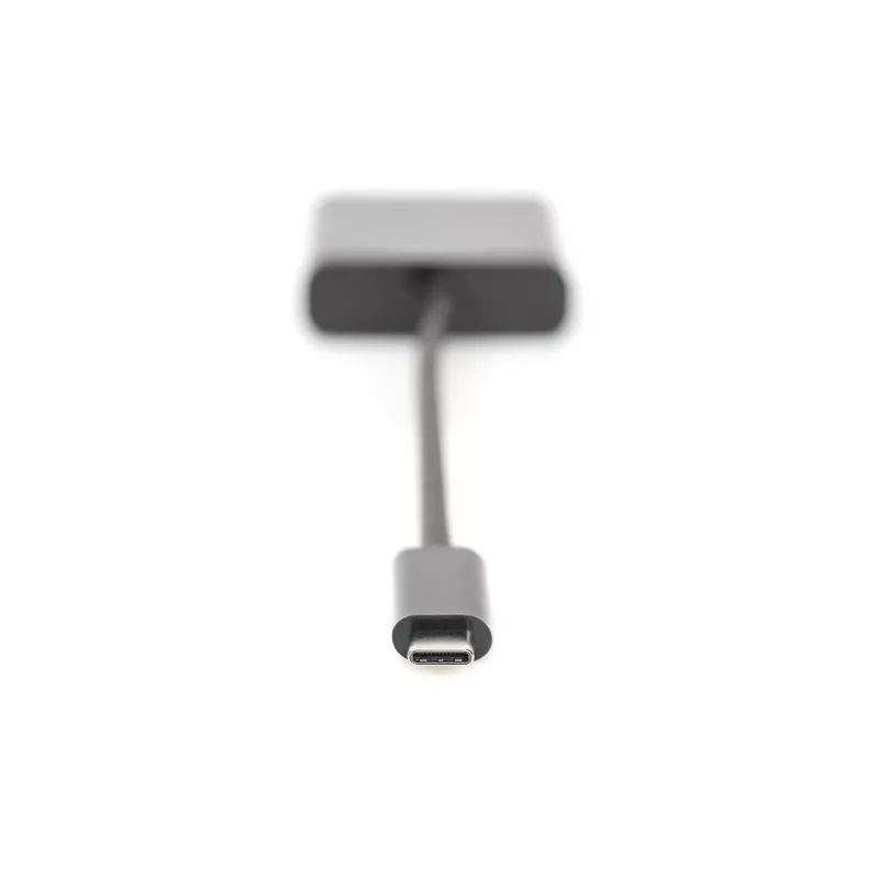 Adaptador USB-C para VGA DIGITUS DA-70853, Full HD 1080p, preto