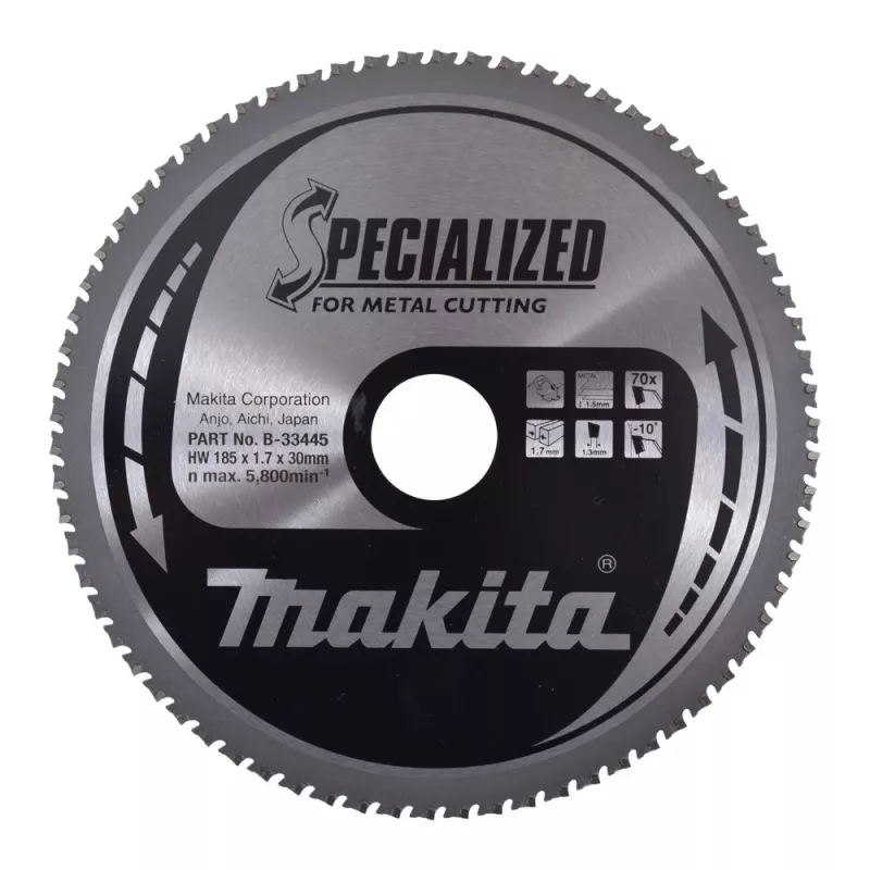 Disco de serra circular especial Makita 18,5 cm 1 unidade