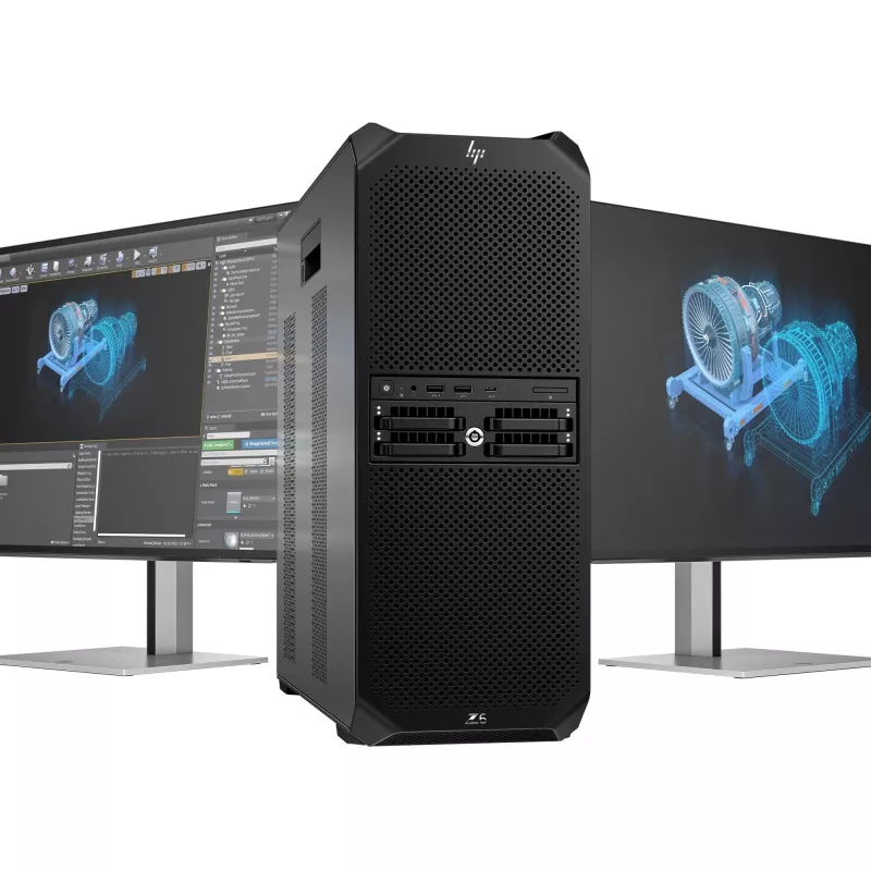 Estação de trabalho HP Z6 G5 A - Torre - 4U - 1 x Ryzen ThreadRipper PRO 7955WX / 4.5 GHz - RAM 64 GB - SSD 2 TB - HP Z Turbo Drive, NVMe, TLC - sem gráfica