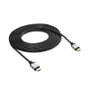 Cabo HDMI 2.0 Akyga AK-HD-100P, trançado, série PRO, 10 m, preto