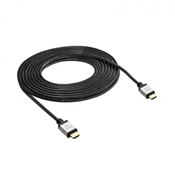 Cabo HDMI 2.0 Akyga AK-HD-100P, trançado, série PRO, 10 m, preto