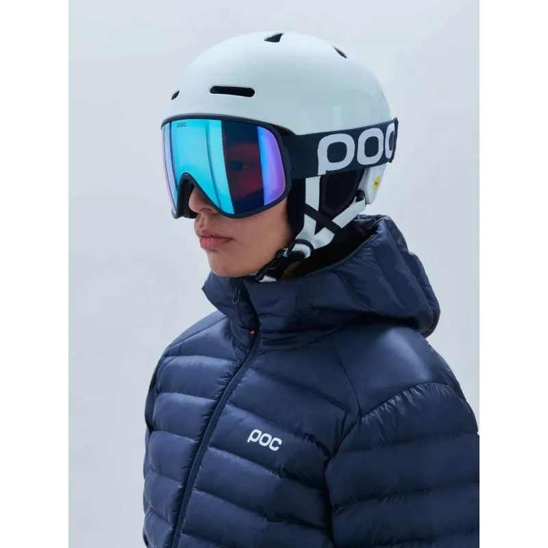 Capacete de esqui POC Fornix BC, branco mate, M/L