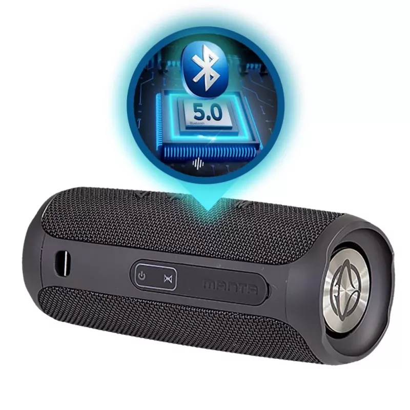 Manta SPK130GO BT coluna Bluetooth portátil, azul