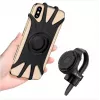 Suporte de telemóvel para bicicleta Tellur BPH100 preto – suporte de guiador para smartphones, suporte ajustável