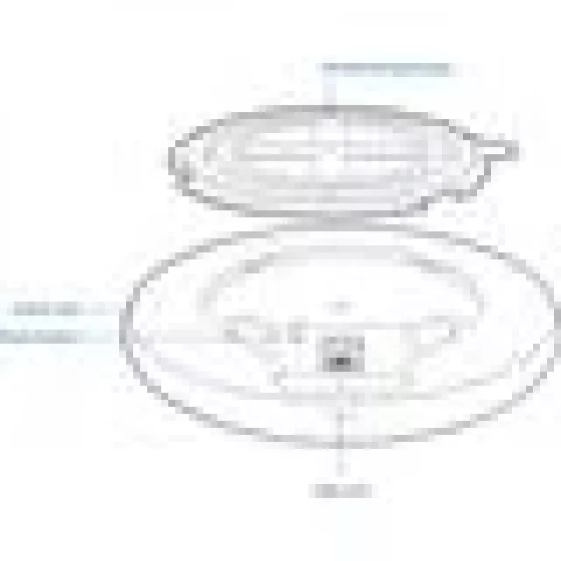 Ponto de acesso wireless Teltonika TAP400 Wi-Fi 6, 2,4/5 GHz, 3000 Mbit/s, PoE, 1x LAN, 3 antenas, branco