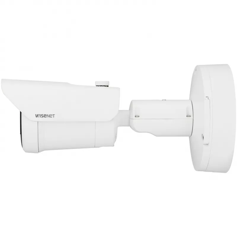 Câmara IP Hanwha Techwin Bullet Série X Core XNO-C7083R 4MP AI IR exterior