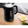 Chaleira elétrica NELO, capacidade de 1,7 l, 2000 W, preta