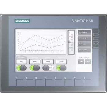 Painel de operação tátil Siemens 6AV21232GB030AX0 17,8 cm (7 polegadas) 800 x 400 píxeis