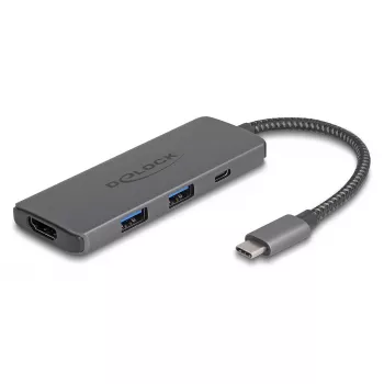 Docking station DeLOCK USB Type-C 8K HDMI USB PD 3.0 100 W