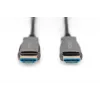 Cabo de fibra ótica híbrida HDMI AOC Digitus AK-330125-100-S