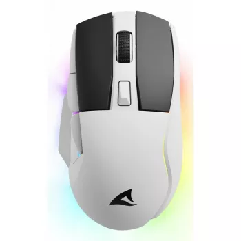 Rato Sharkoon SGM50W Gaming para destro RF sem fios + USB Type-A ótico 6400 DPI