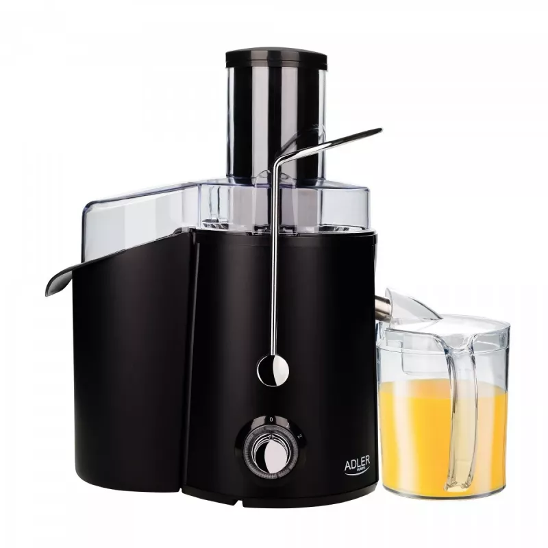 Centrifugadora Adler AD 4127 — 1000 W, preto, depósito de sumo, 3,9 kg