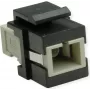 Adaptador de fibra ótica Keystone ROLINE SC/SC simplex, multimodo, OM2 (21.17.0053)