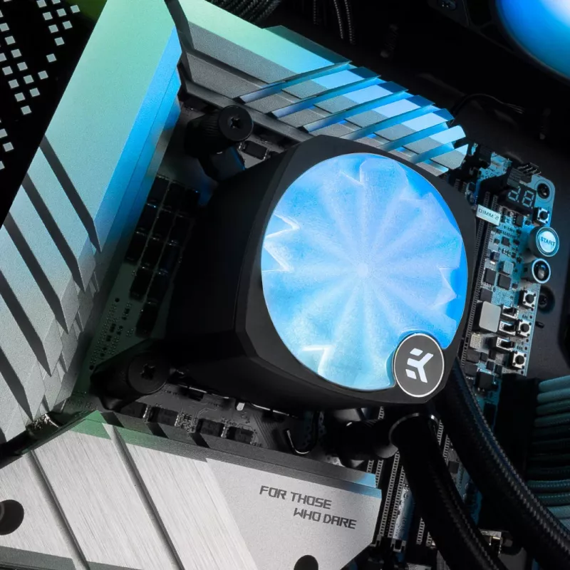 Tampa de substituição AIO da ek water blocks para EK-Nucleus Creator Kit