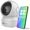 EZVIZ H6c Câmara de vigilância IP 1920 x 1080, interior, tipo esfera, Wi‑Fi & Ethernet, objetiva de 4 mm, rotação de 360°, microSD até 256 GB