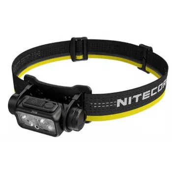 Lanterna de cabeça Nitecore NU40 preta LED 2 lâmpadas IP68