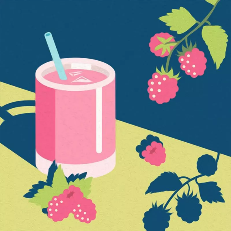 Ravensburger CreArt conjunto de pintura — Mocktail Raspberry (25562) conjunto criativo