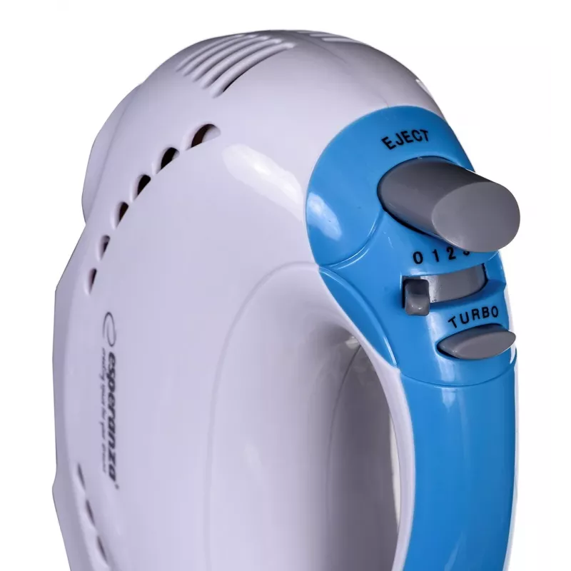 Batedeira manual Esperanza EKM010 300 W azul-claro, branco