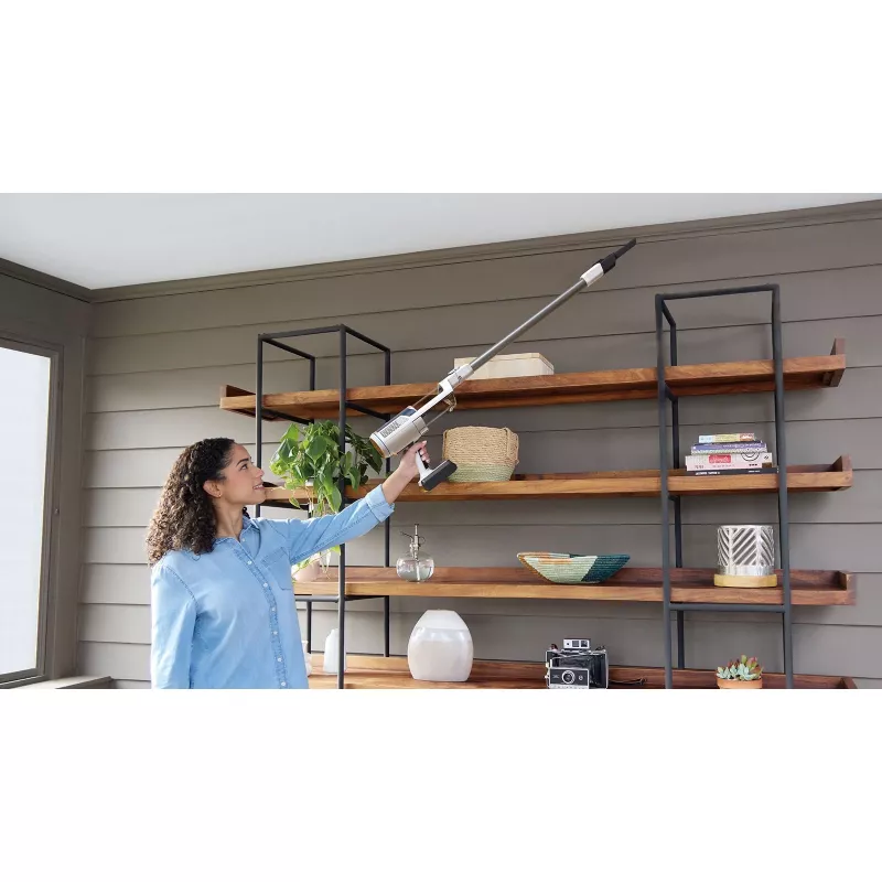 Sharkclean BU3521EU aspirador vertical/escova elétrica aspirador vertical 2-em-1 bateria a seco sem saco 21,6 W azul, branco
