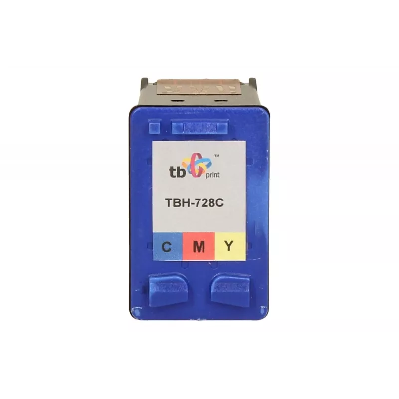 Tinta TBH-728C (HP N.º 28 - C8728A) cor recondicionada
