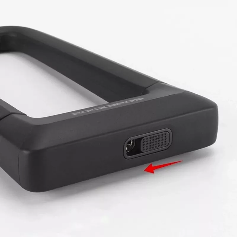 Rockbros RKS626-BKU-lock cadeado de bicicleta, preto