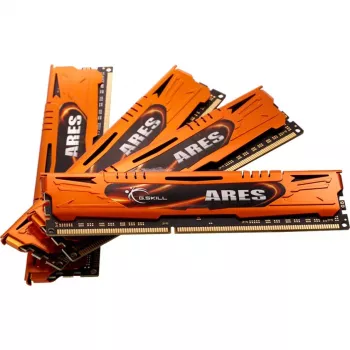 DIMM 32 GB DDR3-1600 (4x 8 GB) Quad-Kit, memória F3-1600C10Q-32GAO, Ares, INTEL XMP, Lite Retail