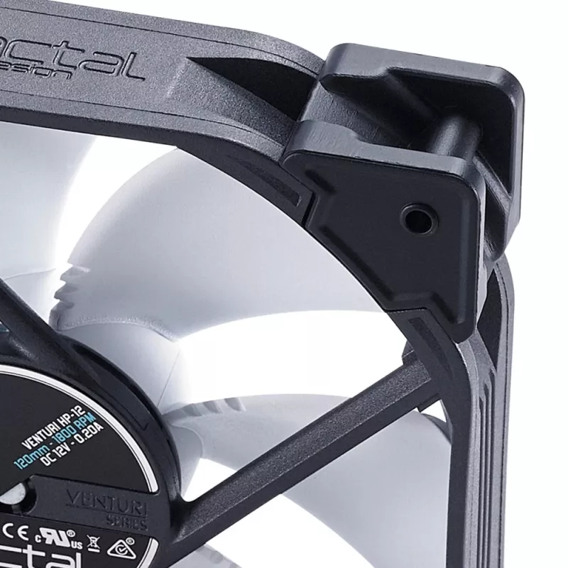 Fractal Design Venturi HP-12 PWM Ventoinha para caixa 120mm – Preto