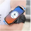 Braçadeira desportiva Tellur A100 para smartphone, preta, ajustável, tamanho universal