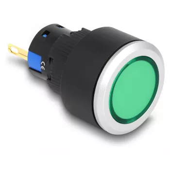 Lâmpada industrial LED para máquinas DELOCK 22055 – 1 lâmpada, AC 250 V/5 A, IP40/IP65, Ø 2,5 cm, A 42 mm